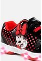 Tenis De Minnie Mouse Con Luces Rojo/negro Para Niña 33 de Disney