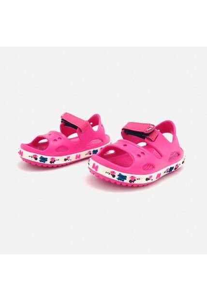 Sandalia De Minnie Mouse Rosada Para Niña 19