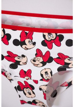 Pack X2 Panties De Minnie Mouse Multicolor Para Niña 6
