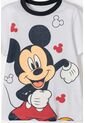 Pijama De Mickey Mouse Pantalón Largo Multicolor Para Niño 2T A 6T 5T de Disney
