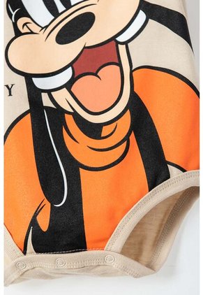 Body De Goofy Manga Corta Caqui Para Bebé Niño 18-24