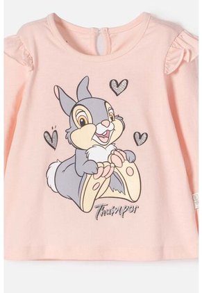 Conjunto De Tambor Pantalón Largo Rosa Para Bebé Niña 12-18