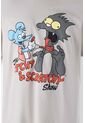Camiseta De Los Simpson Regular Fit Para Hombre M de Disney