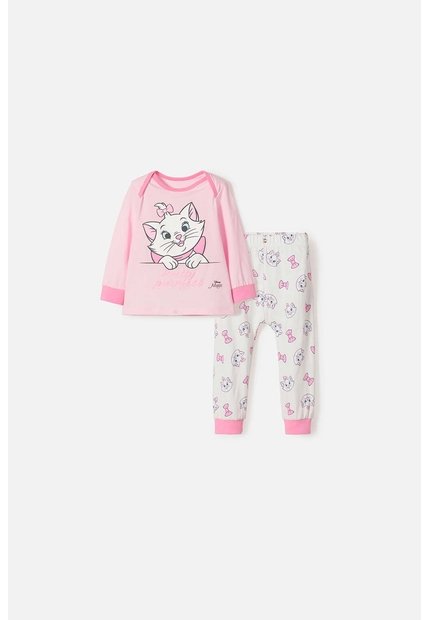 Pijama De La Gata Marie Multicolor Para Bebé Niña 6-9