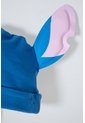 Body De Stitch Con Gorro Azul Para Bebé Niña 12-18 de Disney