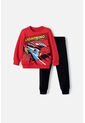 Conjunto De Cars Con Pantalón Rojo Y Negro Para Niño 2T A 5T 3T de Disney