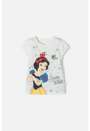 Camiseta De Blancanieves Marfil De Manga Corta Con Bolero Para Niña 6