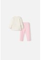 Conjunto De La Gata Marie Con Pantalón Largo Para Bebé Niña 18-24 de Disney