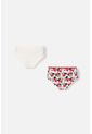 Pack X2 Panties De Minnie Mouse Multicolor Para Niña 6 de Disney
