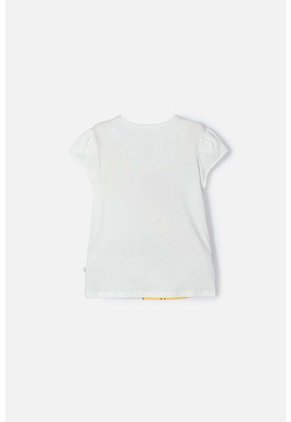 Camiseta De Blancanieves Marfil De Manga Corta Con Bolero Para Niña 4