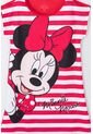 Pijama De Minnie Mouse  Tipo Batola De Rayas Rojo Y Blanco Para Niña 10 de Disney