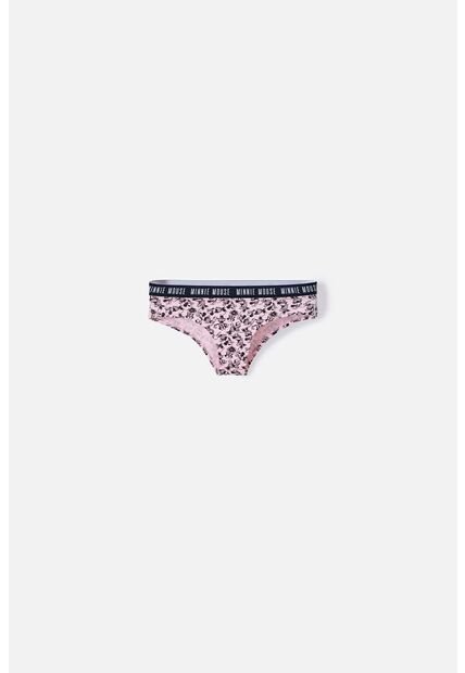 Panty De Minnie Con Elástico Rosado Para Mujer S