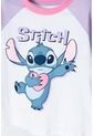 Pijama De Stitch Multicolor De Manga Corta Para Niña 2T A 5T 2T de Disney