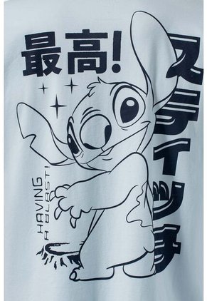 Camiseta De Lilo Y Stitch Regular Fit Para Hombre L