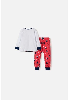 Pijama De Minnie Mouse Con Pantalón Largo Multicolor Para Bebé Niña 3-6