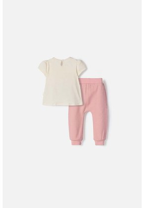 Conjunto De Dumbo Manga Corta Para Bebé Niña 12-18