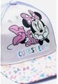 Gorra De Minnie Mouse Rosada Y Lila Para Niña U de Disney