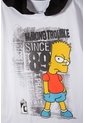Camiseta De Los Simpson Manga Corta Nero Y Blanco Para Niño 12 de Disney