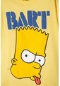 Camiseta De Los Simpson Manga Corta Amarillo Para Niño 10 de Disney