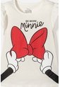 Camiseta De Minnie Mouse Manga Corta Multicolor Para Niña 4 de Disney