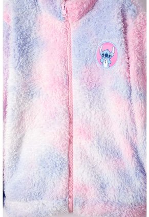 Buzo De Stitch Con Cierre Multicolor Para Niña 10