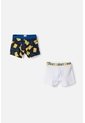 Pack X2 Boxer De Los Simpsons Multicolor Para Niño 12 de Disney