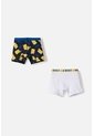 Pack X2 Boxer De Los Simpsons Multicolor Para Niño 12 de Disney