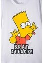 Pijama  De Los Simpson Con Pantalón Largo Blanco, Azul Y Amarillo Para Niño 14 de Disney