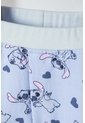 Conjunto De Stitch Pantalón Largo Azul Cielo Para Bebé Niña 3-6 de Disney
