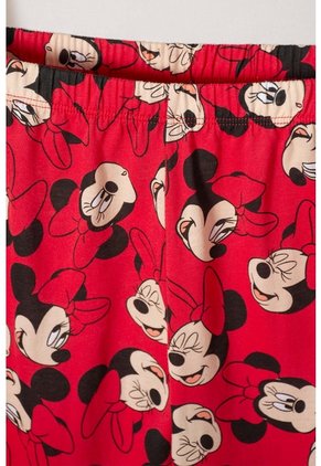 Pijama De Minnie Mouse Pantalón Largo Marfil Para Niña 4