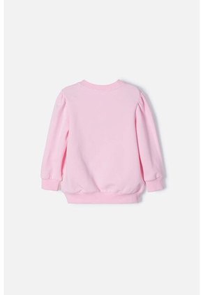 Buzo De Stitch Rosado Claro Cerrado Para Niña 2T A 5T 4T