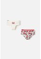 Pack X2 Panties De Minnie Mouse Multicolor Para Niña 4 de Disney