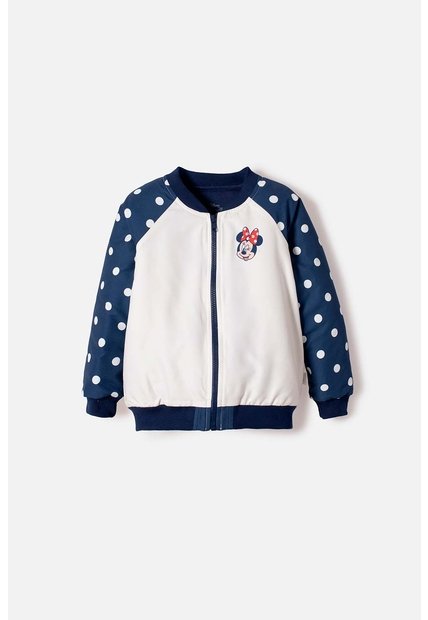 Chaqueta De Minnie Mouse Con Cierre Multicolor Para Niña 2T A 5T 5T