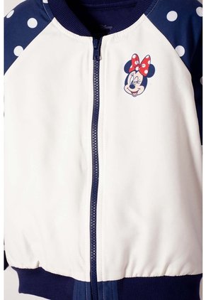 Chaqueta De Minnie Mouse Con Cierre Multicolor Para Niña 2T A 5T 5T