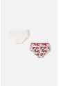 Pack X2 Panties De Minnie Mouse Multicolor Para Niña 4 de Disney
