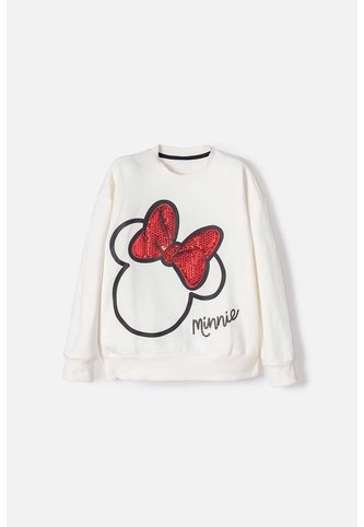 Buzo Minnie Mouse Cerrado Marrfil Para Niña 12 Disney