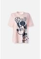 Camiseta De Mickey Mouse Regular Fit Para Mujer L de Disney