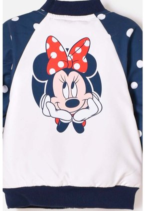 Chaqueta De Minnie Mouse Con Cierre Multicolor Para Bebé Niña 9-12
