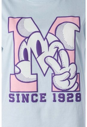 Camiseta De Mickey Mouse Slim Fit Para Mujer L