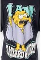 Camiseta De Los Simpsons Regular Fit Para Mujer S de Disney