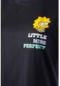 Camiseta De Los Simpsons Regular Fit Para Mujer S de Disney