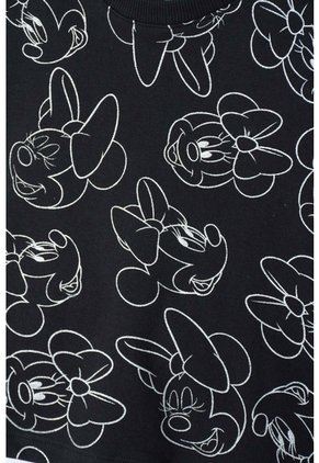 Conjunto De Minnie Mouse Negro Para Niña 6
