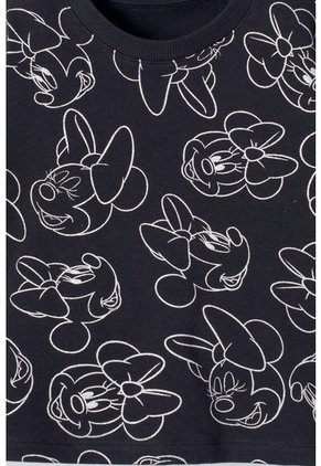 Conjunto De Minnie Mouse Negro Para Niña 6
