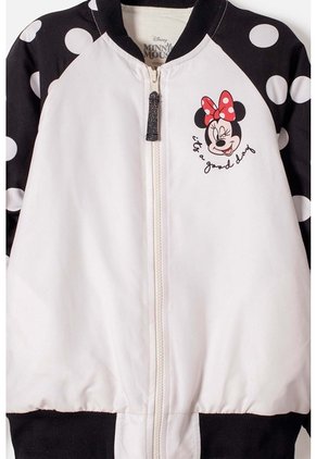 Chaqueta Minnie Mouse Con Cierre Rojo Paraiso Para Niña 6