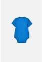 Body De Mickey Mouse Manga Corta Azul Para Bebé Niño 6-9 de Disney