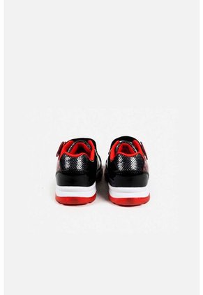 Tenis De Minnie Mouse Con Luces Rojo/negro Para Niña 28