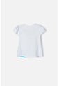 Camiseta De Princesas Disney Blanca Manga Corta Para Niña 2T A 5T 5T de Disney