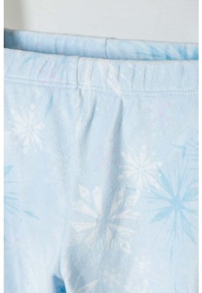 Pijama De Frozen Pantalón Largo Azul Para Niña 2T A 6T 5T