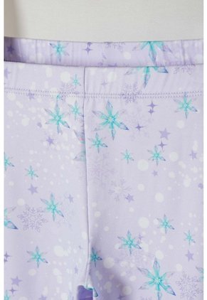 Pijama De Frozen Pantalón Largo Lavanda Claro Para Niña 2T A 6T 3T