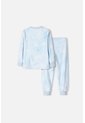 Pijama De Frozen Pantalón Largo Azul Para Niña 2T A 6T 5T de Disney